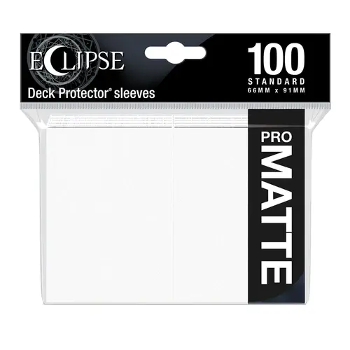 Ultra Pro Eclipse Standard Matte Sleeves - Arctic White Ultra Pro