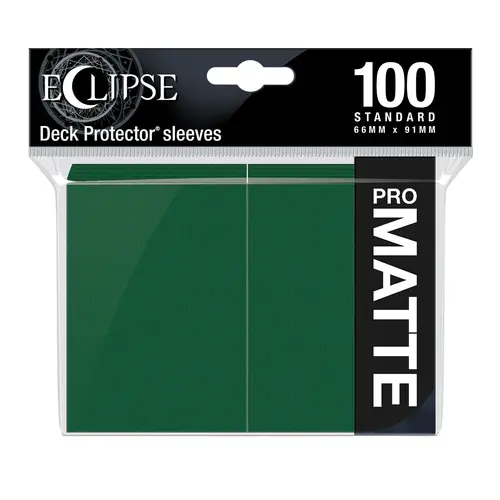 Ultra Pro Eclipse Standard Matte Sleeves - Forest Green Ultra Pro