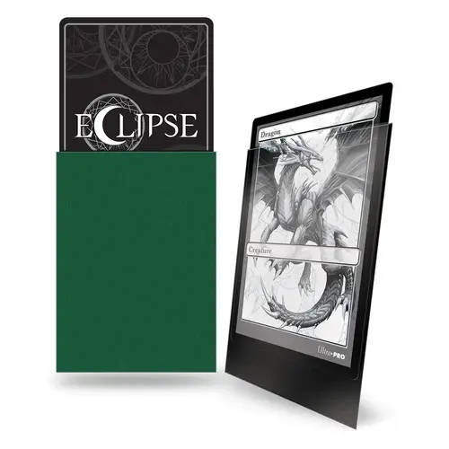 Ultra Pro Eclipse Standard Matte Sleeves - Forest Green Ultra Pro