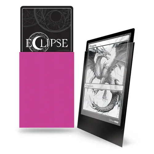 Ultra Pro Eclipse Standard Matte Sleeves - Hot Pink Ultra Pro