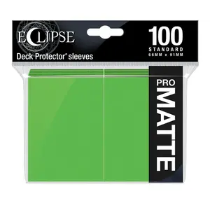 Ultra Pro Eclipse Standard Matte Sleeves - Lime Green Ultra Pro