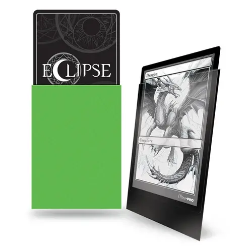 Ultra Pro Eclipse Standard Matte Sleeves - Lime Green Ultra Pro