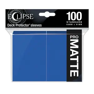 Ultra Pro Eclipse Standard Matte Sleeves - Pacific Blue Ultra Pro