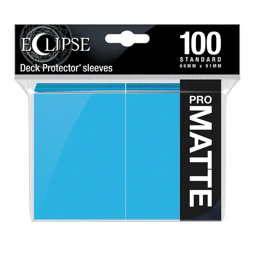 Ultra Pro Eclipse Standard Matte Sleeves - Sky Blue Ultra Pro