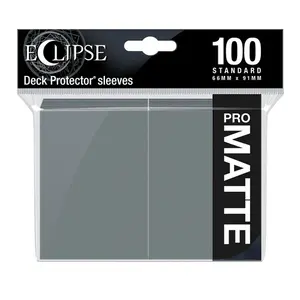 Ultra Pro Eclipse Standard Matte Sleeves - Smoke Grey Ultra Pro
