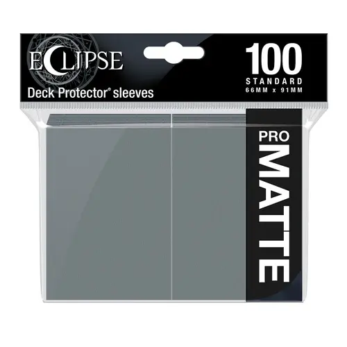 Ultra Pro Eclipse Standard Matte Sleeves - Smoke Grey Ultra Pro