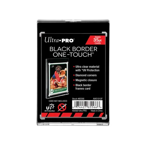 Ultra Pro One-Touch Magnetic Holder - 35pt - Black Border Ultra Pro