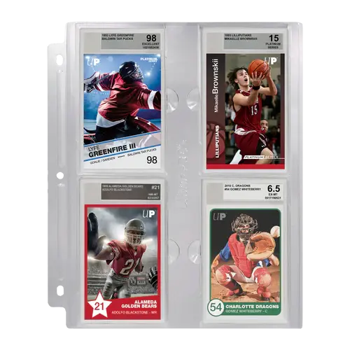 Ultra Pro Pages for Graded Beckett Slabs 1ct Ultra Pro