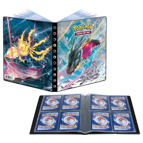 Ultra Pro Pokemon 4-Pocket Portfolio - Sword & Shield Silver Tempest Ultra Pro