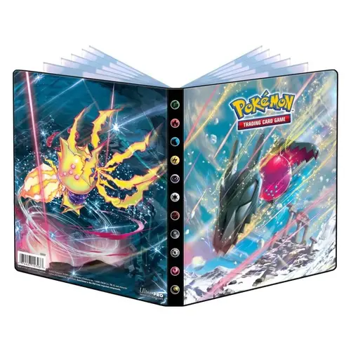 Ultra Pro Pokemon 4-Pocket Portfolio - Sword & Shield Silver Tempest Ultra Pro