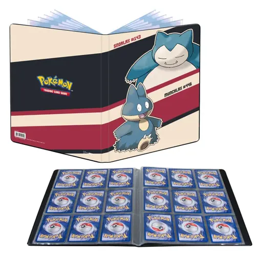 Ultra Pro Pokemon 9-Pocket Portfolio Snorlax & Munchlax Ultra Pro