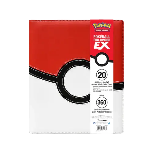 Ultra Pro Pokemon 9-Pocket Premium PRO-Binder - Pokeball Ultra Pro