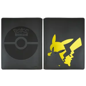 Ultra Pro Pokemon Elite Series - Pikachu 9-Pocket Zippered Pro-Binder Ultra Pro