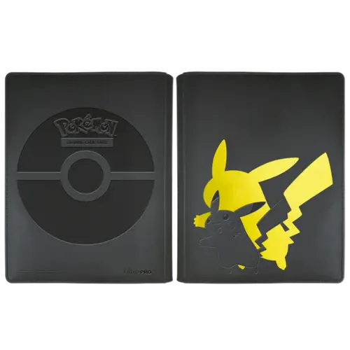Ultra Pro Pokemon Elite Series - Pikachu 9-Pocket Zippered Pro-Binder Ultra Pro