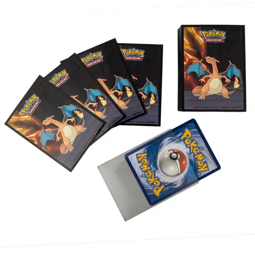 The Pokémon Company Pokemon Gallery Series Scorching Summit Deck Protector Sleeves Ultra Pro