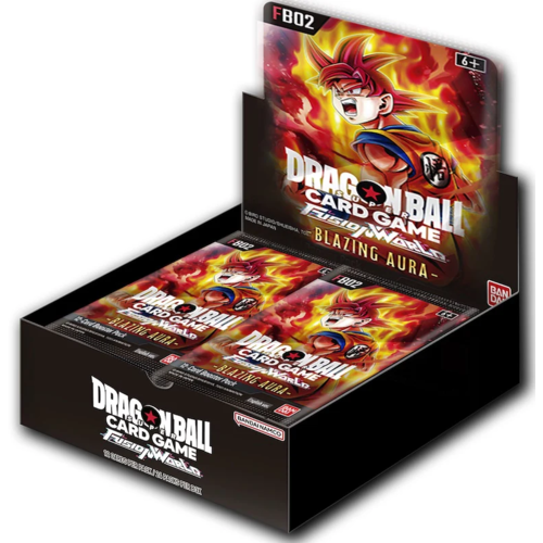Dragon Ball Super Card Game Dragon Ball SCG - Fusion World 02 - Blazing Aura - Booster Box