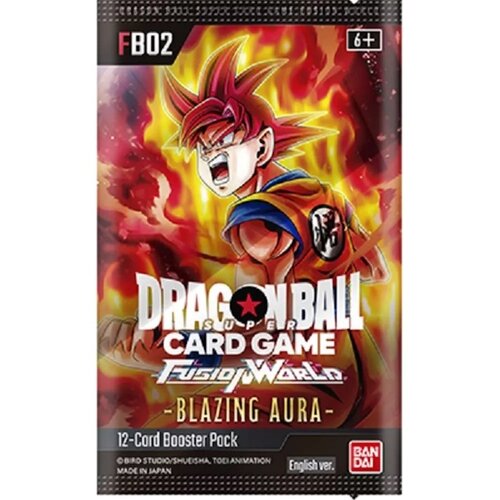 Dragon Ball Super Card Game Dragon Ball SCG - Fusion World 02 - Blazing Aura - Booster Pack