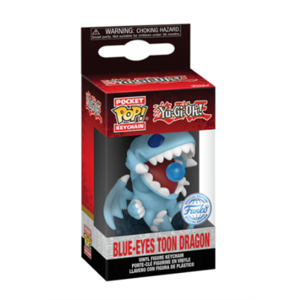 Funko Funko POP! Keychain: Yu-Gi-Oh! - Blue-Eyes Toon Dragon (Attack)