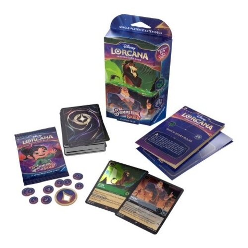 Disney Lorcana Disney Lorcana - Shimmering Skies - Starter Deck Set