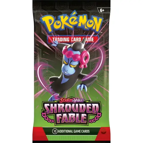 The Pokémon Company Pokemon Scarlet & Violet Shrouded Fable Booster Pack