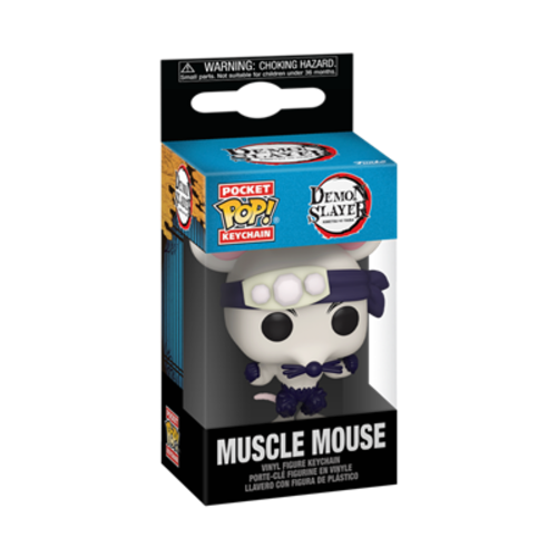 Funko POP! Keychain: Demon Slayer - Muscle Mouse