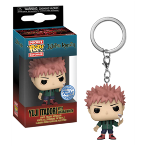 Funko POP! Keychain: Jujutsu Kaisen - Yuji Itadori (with Sukuna mouth)