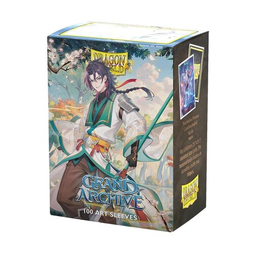 Dragon Shield Dragon Shield Grand Archive - Standard Size Matte Art Sleeves - Jin, Fate Defiant