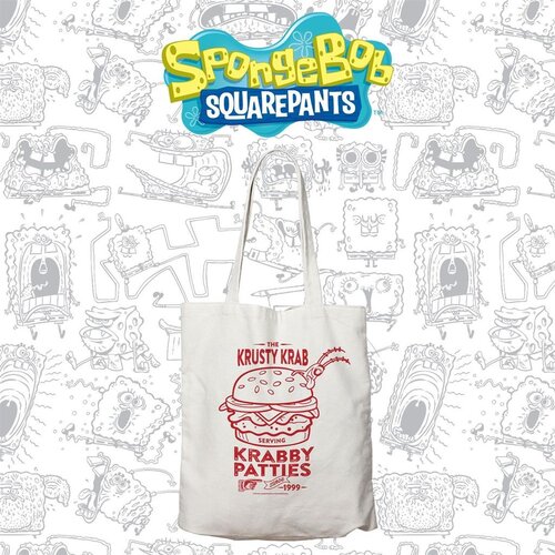 Spongebob Squarepants Krusty Krab Tote Bag Spongebob Squarepants Krusty Krab Tote Bag