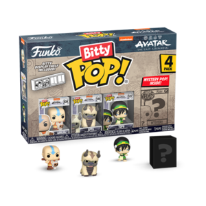 Funko Funko Bitty POP! Avatar: The Legend of Aang - Aang 4-Pack (3+1 Mystery Chase)
