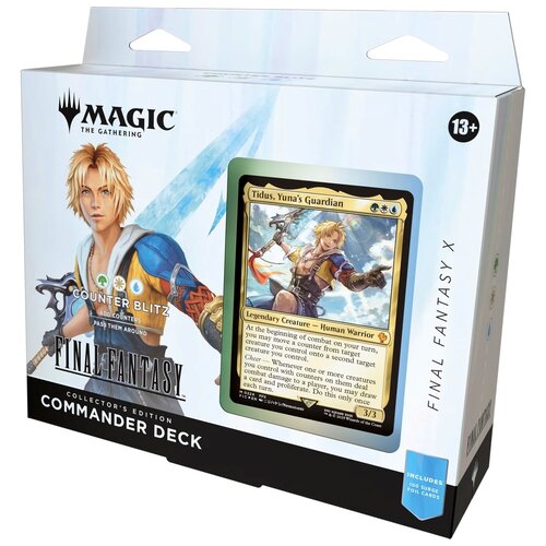 Magic The Gathering Final Fantasy Collector's Commander Deck MTG - Final Fantasy X Magic The Gathering Final Fantasy Collector's Commander Deck MTG - Final Fantasy X