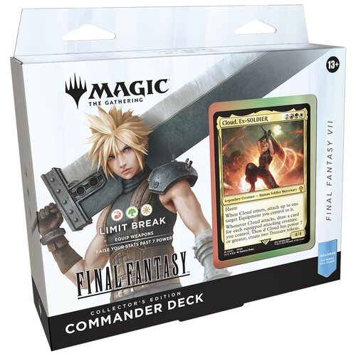 Magic The Gathering Final Fantasy Collector's Commander Deck MTG - Final Fantasy VII Magic The Gathering Final Fantasy Collector's Commander Deck MTG - Final Fantasy VII
