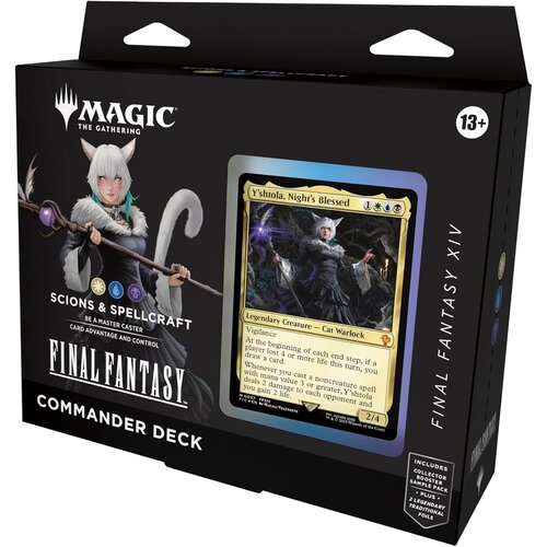 Magic The Gathering Final Fantasy Commander Deck MTG - Final Fantasy XIV Magic The Gathering Final Fantasy Commander Deck MTG - Final Fantasy XIV