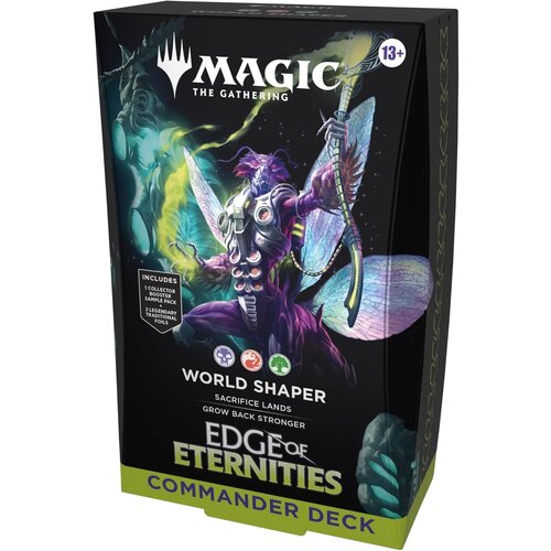 Magic The Gathering Edge of Eternities Commander Deck World Shaper MTG Magic The Gathering Edge of Eternities Commander Deck World Shaper MTG