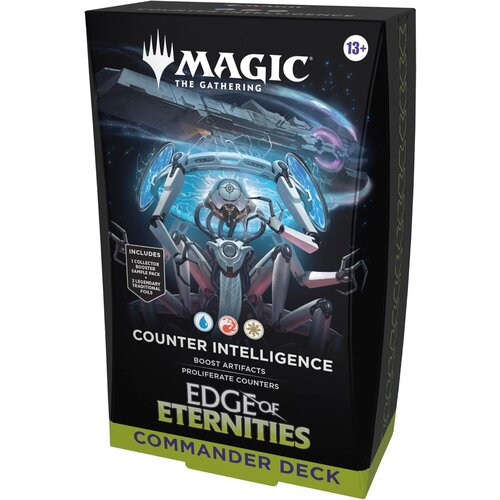 Magic The Gathering Edge of Eternities Commander Deck Counter Intelligence MTG Magic The Gathering Edge of Eternities Commander Deck Counter Intelligence MTG