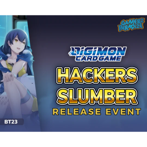 Digimon Card Game Digimon Card Game - Hacker's Slumber Prerelease Tournament (Sealed) 19-10-2025 Digimon Card Game Digimon Card Game - Hacker's Slumber Prerelease Tournament (Sealed) 19-10-2025