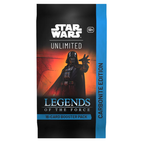 Star Wars Unlimited Star Wars: Unlimited - Legends of the Force Carbonite Booster Pack Star Wars Unlimited Star Wars: Unlimited - Legends of the Force Carbonite Booster Pack