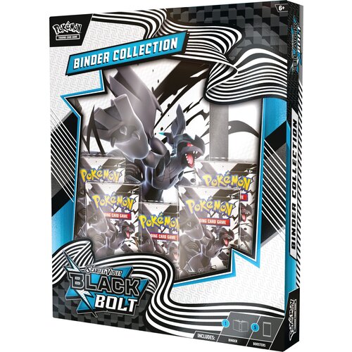 The Pokémon Company Pokemon Scarlet & Violet Black Bolt Binder Collection The Pokémon Company Pokemon Scarlet & Violet Black Bolt Binder Collection