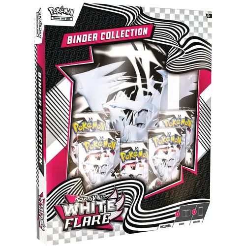 The Pokémon Company Pokemon Scarlet & Violet White Flare Binder Collection The Pokémon Company Pokemon Scarlet & Violet White Flare Binder Collection