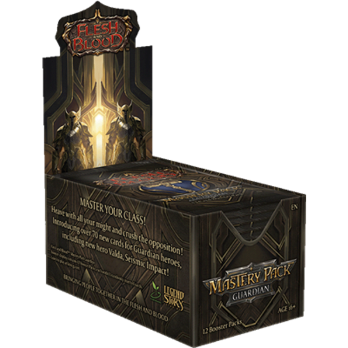 Flesh and Blood Flesh & Blood TCG - Mastery Pack Guardian Booster Box Flesh and Blood Flesh & Blood TCG - Mastery Pack Guardian Booster Box