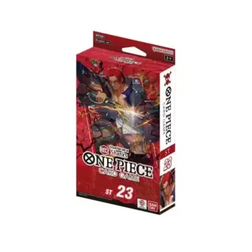 One Piece Card Game One Piece Card Game - Starter Deck - ST23 Shanks One Piece Card Game One Piece Card Game - Starter Deck - ST23 Shanks