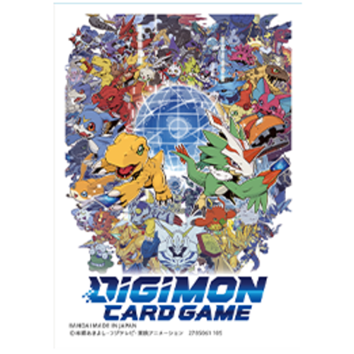 Digimon Card Game Digimon Card Game Sleeves - 5th Anniversary Digimon Card Game Digimon Card Game Sleeves - 5th Anniversary