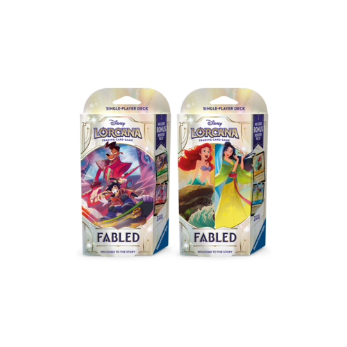 Disney Lorcana Disney Lorcana - Fabled - Starter Deck Set Disney Lorcana Disney Lorcana - Fabled - Starter Deck Set