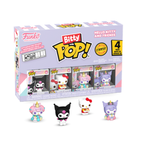 Funko Funko Bitty POP!: Sanrio - Kuromi 4PK Funko Funko Bitty POP!: Sanrio - Kuromi 4PK
