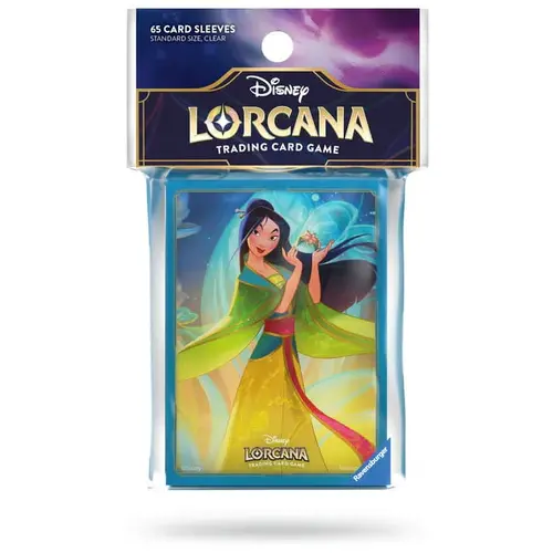 Disney Lorcana Disney Lorcana Card Sleeve - Mulan Set 9 Disney Lorcana Disney Lorcana Card Sleeve - Mulan Set 9