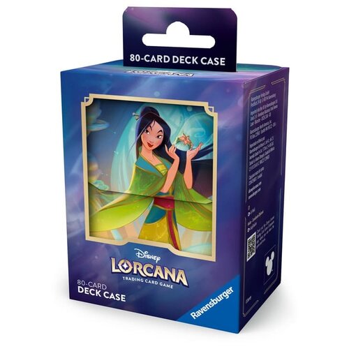 Disney Lorcana Disney Lorcana Deck Box - Mulan Set 9 Disney Lorcana Disney Lorcana Deck Box - Mulan Set 9