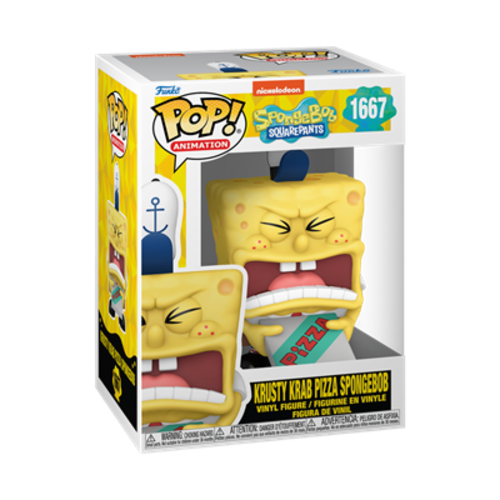 The Pokémon Company Funko POP! Animation: Spongebob Squarepants 25th - With Pizza The Pokémon Company Funko POP! Animation: Spongebob Squarepants 25th - With Pizza