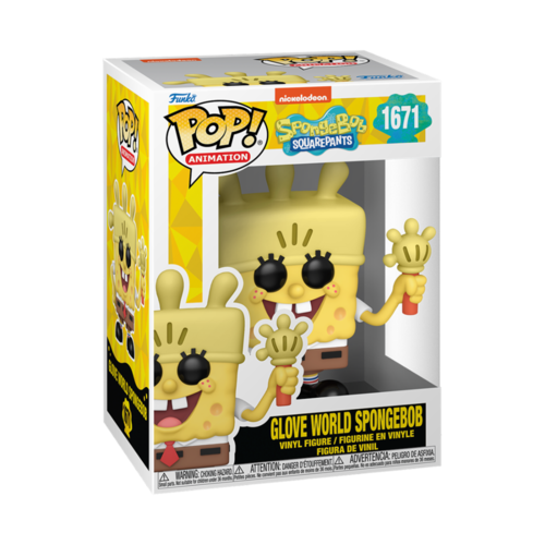 Funko Funko POP! Animation: Spongebob Squarepants 25th - With Glove Light Funko Funko POP! Animation: Spongebob Squarepants 25th - With Glove Light