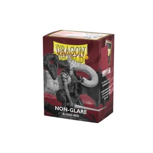 Dragon Shield Dragon Shield Standard Matte Sleeves - Non-Glare Blood Red Dragon Shield Dragon Shield Standard Matte Sleeves - Non-Glare Blood Red