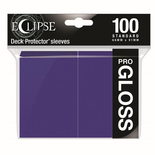Ultra Pro Eclipse Standard Gloss Sleeves - Royal Purple Ultra Pro Ultra Pro Eclipse Standard Gloss Sleeves - Royal Purple Ultra Pro