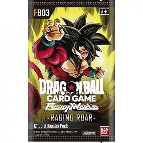 Dragon Ball Super Card Game Dragon Ball SCG - Fusion World - Raging Roar Booster Pack Dragon Ball Super Card Game Dragon Ball SCG - Fusion World - Raging Roar Booster Pack